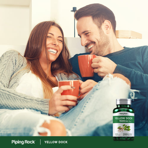 Yellow Dock, 1500 mg (per serving), 200 Quick Release Capsules