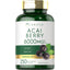 Carlyle Acai Berry 6000 mg Herbal Supplement contains 250 quick-release capsules.