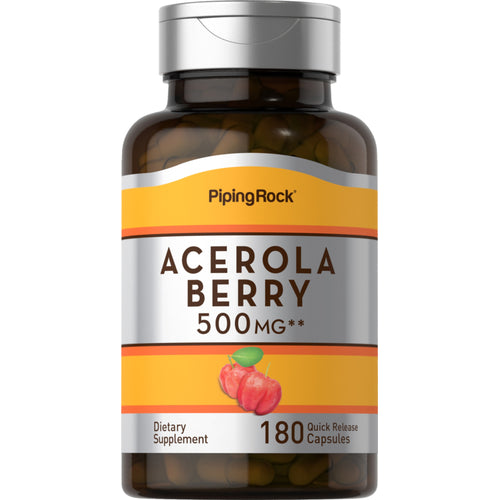 Acerola Berry, 500 mg, 180 Quick Release Capsules