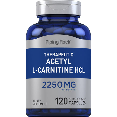 Acetyl L-Carnitine, 2250 mg (per serving), 120 Quick Release Capsules