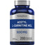 Acetyl L-Carnitine, 500 mg, 200 Quick Release Capsules