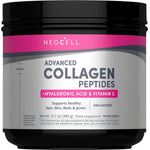 Advanced Collagen Peptides + Hyaluronic Acid + C, 13.7 oz (390 g) Powder