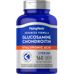 Dietary supplement: Glucosamine Chondroitin Hyaluronic Acid Advanced Formula, 160 coated caplets.