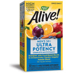 Nature's Way Alive! Once Daily Men's 50+ Ultra Potency Multivitamin, 60 Tablets, for complete health support.