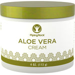 Aloe Vera Cream jar, 4 OZ (113 g).