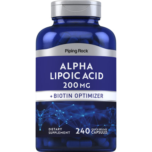 Alpha Lipoic Acid, 200 mg, 240 Quick Release Capsules