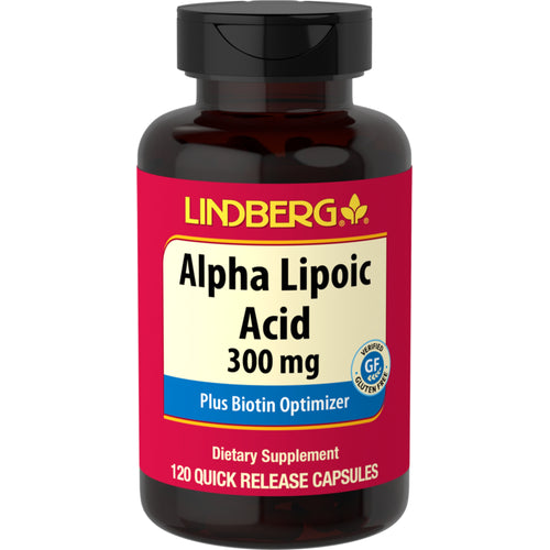Alpha Lipoic Acid, 300 mg, 120 Quick Release Capsules