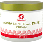 Alpha Lipoic with DMAE Cream in a 4 oz (113 g) jar.