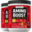 Amino Boost BCAA Powder (Fruit Punch), 16.9 oz (480 g) Bottle, 2  Bottles