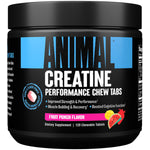 Animal Creatine Chews Fruit Punch, 120 Chewable Tablets