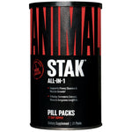 Universal Animal Stak ALL-IN-1 Pill Packs offer a 21-day supply of dietary supplements.