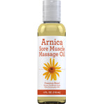 Arnica Massage Oil, 4 fl oz (118 mL) Bottle
