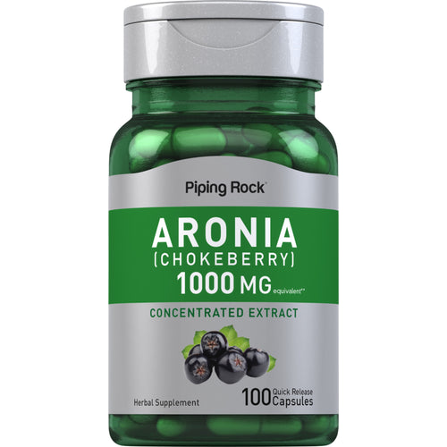 Aronia (Chokeberry), 1000 mg, 100 Quick Release Capsules