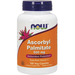 Ascorbyl Palmitate 500 mg, 100 Veg Capsules, offers esterified Vitamin C and antioxidant protection. Non-GMO.