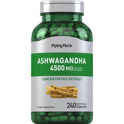 Ashwagandha, 4500 mg (per serving), 240 Quick Release Capsules