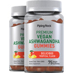 Ashwagandha (Delicious Tropical), 75 Vegan Gummies, 2  Bottles