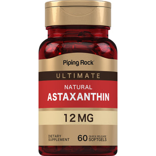 Astaxanthin, 12 mg, 60 Quick Release Softgels