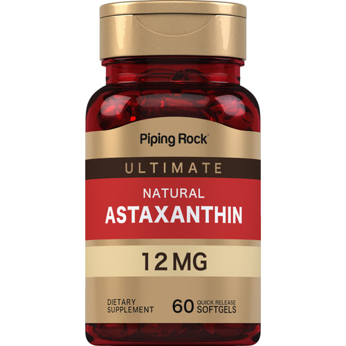 Astaxanthin, 12 mg, 60 Quick Release Softgels