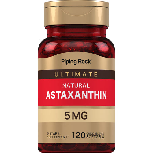 Astaxanthin, 5 mg, 120 Quick Release Softgels