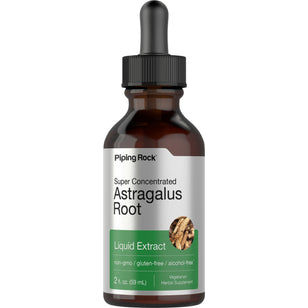 Astragalus Root Liquid Extract Alcohol Free, 2 fl oz (59 mL) Dropper Bottle