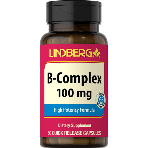 B-Complex, 100 mg, 60 Quick Release Capsules
