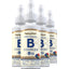 B-Complex Liquid Plus B-12 Sublingual, 1200 mcg, 2 fl oz (59 mL) Dropper Bottle, 4  Bottles