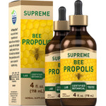Bee Propolis, 4 fl oz (118 mL) Dropper Bottle, 2  Bottles