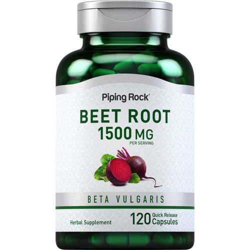 Beet Root, 1500 mg (per serving), 120 Quick Release Capsules