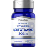 Vitamin B1 Benfotiamine 300 mg, 90 quick release capsules.