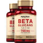 Beta 1,3/1,6-D-Glucan, 700 mg (per serving), 90 Quick Release Capsules, 2  Bottles
