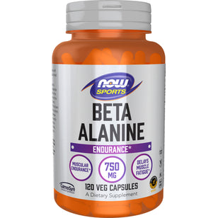 Beta Alanine, 750 mg, 120 Vegetarian Capsules