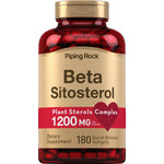 Beta Sitosterol Plant Sterols Complex with 1200 MG per serving and 180 Quick Release Softgels.