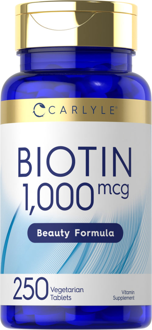 Biotin, 1000 mcg, 250 Vegetarian Tablets