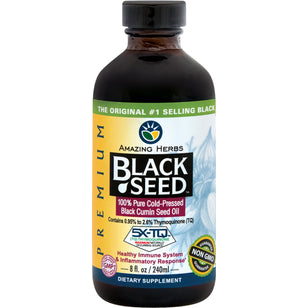 Black Cumin Seed Oil, 8 fl oz (240 mL) Bottle