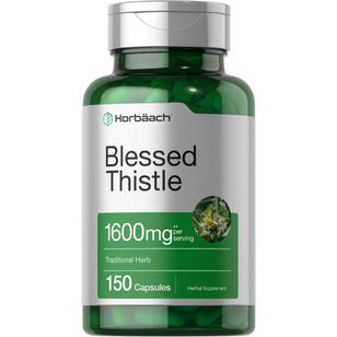 Blessed Thistle, 1600 mg (per serving), 150 Capsules