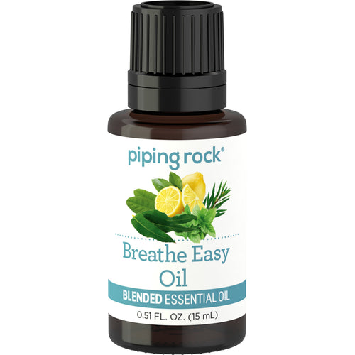 Breathe Easy Essential Oil Blend, 1/2 fl oz (15 mL) Dropper Bottle