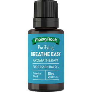 Breathe Easy Essential Oil Blend, 1/2 fl oz (15 mL) Dropper Bottle