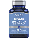 Broad Spectrum Eye Formula with 120 quick release softgels for enhanced eye health support.