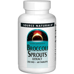 Image of Broccoli Sprouts Extract, 250 mg, 60 tablets bottle.