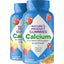 Two bottles of Nature's Product Gummies: Calcium plus vitamin D3 for bones and teeth, Fruit & Cream Flavors, 80 Gummies.