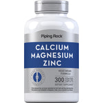 Calcium Magnesium Zinc 300 Coated Caplets. Vegetarian formula designed for bone support.