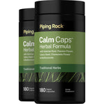 Calm Caps, 180 Vegan Capsules, 2  Bottles