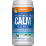 Natural Vitality CALM Orange Flavor Relaxing Drink Mix with Magnesium Citrate, 16 OZ (453 G) Dietary Supplement.