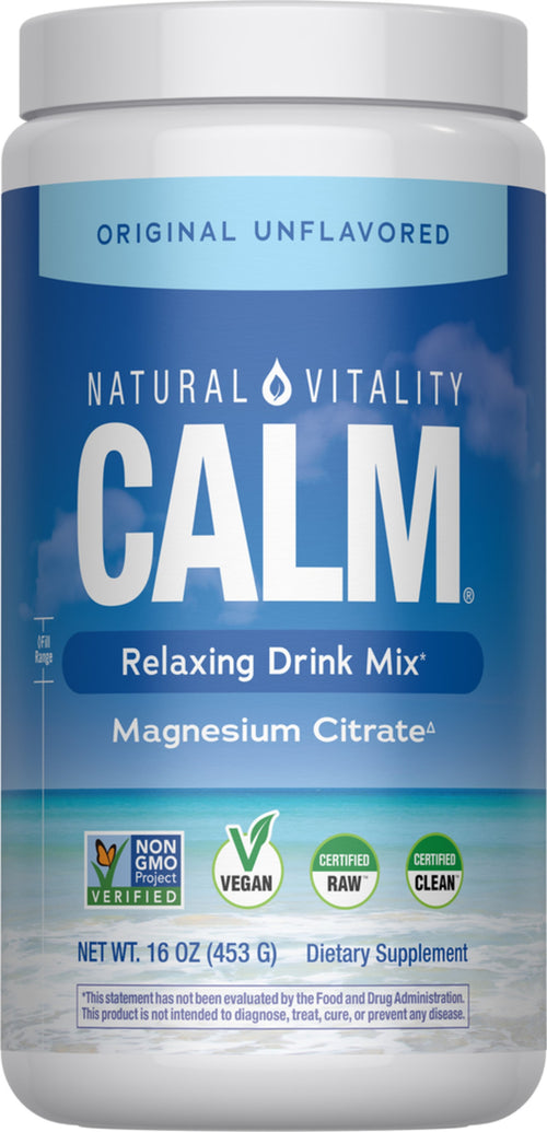 CALM Powder Unflavored, 16 oz (453 g)
