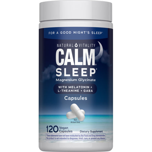 CALM Sleep with Melatonin, 120 Vegan Capsules