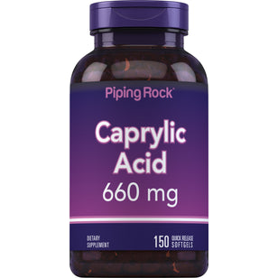 Caprylic Acid, 660 mg, 150 Quick Release Softgels