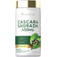 Cascara Sagrada 450 mg, 250 quick release capsules for natural digestive support.