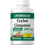 Ceylon Cinnamon Extract, 2000 mg, 180 Capsules