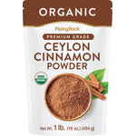 Ceylon Cinnamon Powder (Organic), 1 lb (454 g) Bag