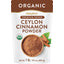 Ceylon Cinnamon Powder (Organic), 1 lb (454 g) Bag
